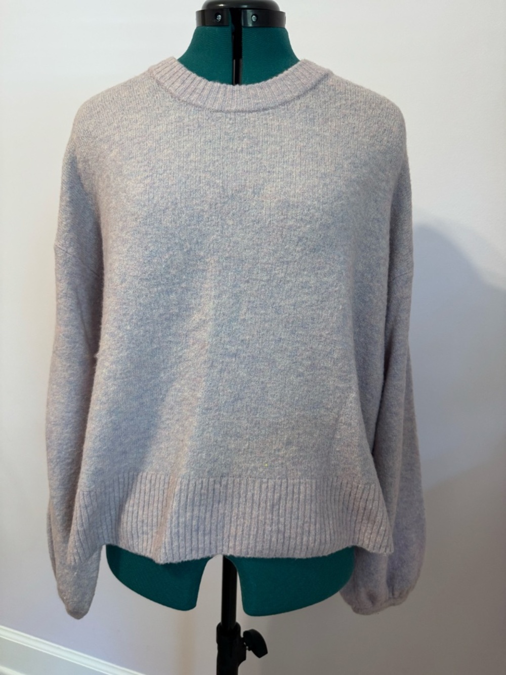 Madewell Soft Cozy Lavender Sweater Sz Medium